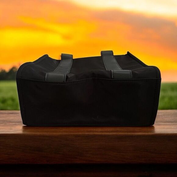 New DKNY Black Holly Medium Rectangle Tote With Long Strap And Logo Detail - Picture 4 of 6